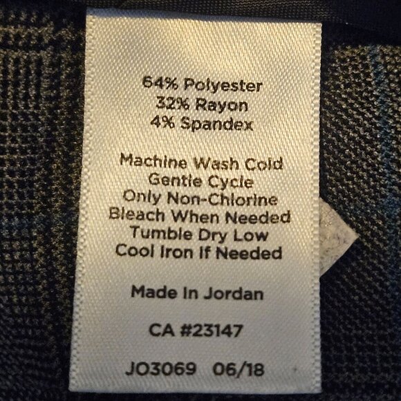 Talbots Women's Gray 14 Straight Leg Pants Tailored Chic Quiet Luxury Normcore - Picture 10 of 14